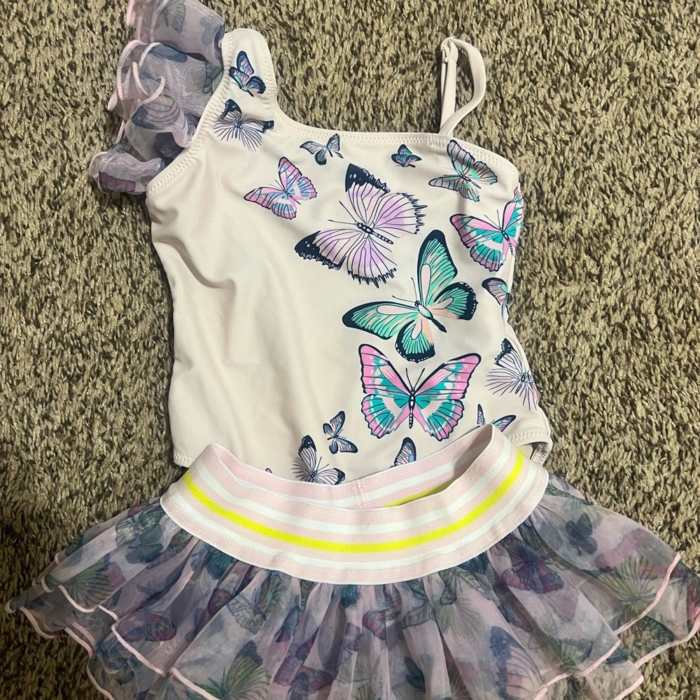 Shade Critters butterfly 18-24 mo girls two piece